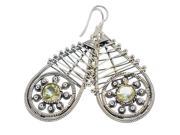 Ana Silver Co Faceted Citrine 925 Sterling Silver Earrings 2