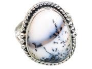 Ana Silver Co Dendritic Opal 925 Sterling Silver Ring Size 9