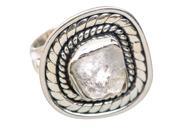 Ana Silver Co Rough Rainbow Moonstone 925 Sterling Silver Ring Size 5.75