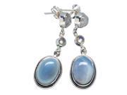 Ana Silver Co Owyhee Opal Rainbow Moonstone 925 Sterling Silver Earrings 1 1 2