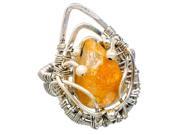 Ana Silver Co Rutilated Quartz 925 Sterling Silver Ring Size 6.75