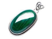 Ana Silver Co Malachite Pendant 2 Ana Silver Co Malachite Pendant 2