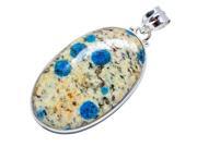 Ana Silver Co K2 Blue Azurite Pendant 2 Ana Silver Co K2 Blue Azurite Pendant 2