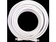 weBoost 951150 RG11 LOW LOSS WHITE COAX CABLE 75 OHM