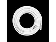 SureCall 20 RG 6 Coax Cable with F Male Connectors White