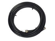 10 SureCall 400 Coaxial Cable with N Male Connectors Black Ten Feet Coax Cables