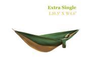 Weanas® Extra Single Parachute Nylon Lightweight Portable Double Deluxe Outfitters Hammock Ideal For Camping Hiking Backpacking Kayaking Travel Garden B