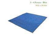 Weanas® 3 4 2 3 Person Outdoor Thickened Oxford Fabric Camping Shelter Tent Tarp Canopy Cover Tent Groundsheet Camping Blanket Mat