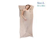 Weanas® Lightweight Warm Roomy Cotton Sleeping Bag Liner Travel Sheet Sleep Sack Rectangular 83 X 40 30 Comfortable for Travel Youth Hostels Picnic