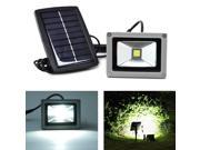 Weanas® 10W LED Security Flood Light Solar Energy Powered Tent Emergency Lamp 2 Modes Steady on Flash for Indoor Outdoor Sports Camping Hiking Fishing Garden