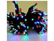 Weanas® RGB Solar Power String Fairy Lights 100 LED Multi Color Red Green Blue 55 feet 17M Solar Energy for Indoor Outdoor Home Garden Christmas Wedding Party