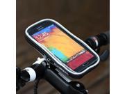 Weanas® Bicycle Mount Bike Handlebar Cell Phone Holder Cradle for 5.5 Mobile Phone Such as Iphone 6 6s Plus Samsung Galaxy S6 S5 S4 Note 4 3 Black