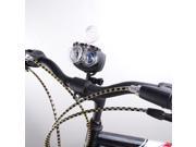 Weanas® Bike Light Bicycle Headlight Headlamp Flashlight 3 Modes Super White LED x 2 Waterproof 180 Degrees Adjustable