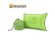 Weanas® Ultralight Portable Air Self Inflatable Pillow Outdoor Camping Travel Soft Pillow Outdoor Apple Green