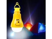 Weanas® LED Solar Power Bulb Light Lamp Kit Suspension Type Hang in Tent Emergency Lantern with Solar Panel for Outdoor Camping Hiking Children Bed Reading Red