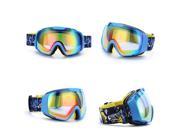 Weanas® Double Lens Anti fog Snow Googles Ski Goggles Eyewear Lightweight Windproof Comfortable for Snow Skiing Snowboarding Black