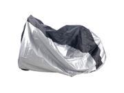 Weanas® Bike Bicycle Cover Silver Black Polyester Taffeta 190T Nylon Waterproof UV Resistant with Storage Bag X Large