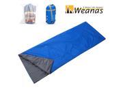 Weanas® Single Double Cool Weather 3 Season Sleeping Bag Summer Waterproof Lightweight for Sport Adventurer Camping Hiking Army Green Wine Blue