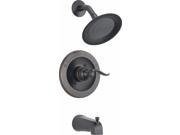 Delta BT14496 OB Traditional Single Handle 1 Spray Tub and Shower Faucet Trim in Oil Rubbed Bronze