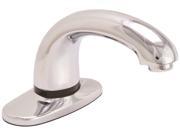 Premier 2463456 Touch free Lavatory Faucet With 4 In. Cover Plate Chrome