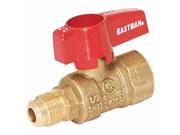 Eastman 60001 Brass Gas Ball Valve Straight Flare