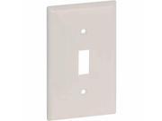 Ez Flo 62051 Wall Switch Standard Face Plate Single Gang Ivory