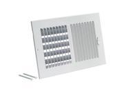 Ez Flo 61662 Two Way Sidewall and Ceiling Register 14 X 8 15 3 4 X 9 3 4