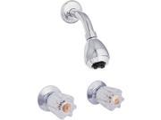 Ez Flo 10562 Tub and Shower Sets Compression Chrome