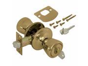 Ez Flo 57504 Entry Lockset Economy Antique Brass Clam