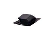 Ez Flo 60579 7 Black Plastic Roof Cap with Screen Damper
