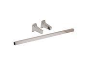 Ez Flo 16178 24 Squared Towel Bar with Brackets Satin Nickel