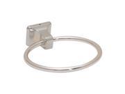 Ez Flo 16233 Concealed Screw Towel Ring Satin Nickel