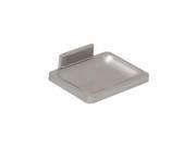 Ez Flo 16203 Concealed Screw Soap Dish Satin Nickel