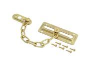 Ez Flo 56031 Chain Door Guard Polished Brass