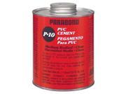 Ez Flo 76210 PVC Cement Clear Medium Body 1 2 Pint