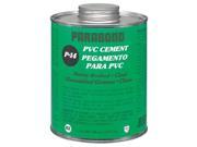 Ez Flo 76215 PVC Cement Clear Heavy Body Quart