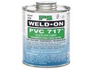Ez Flo 86213 Weld On PVC Cement Clear Heavy Body 1 2 Pint