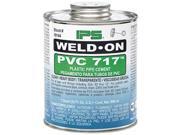 Ez Flo 86215 Weld On PVC Cement Clear Heavy Body Quart