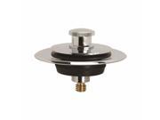 IPS Corporation 60319 Push Pull Retrofit Bathtub Stopper Chrome Plated 2