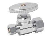 Eastman 04347 5 8 Comp 1 2 Nom x 3 8 Comp Straight Stop Valve Chrome