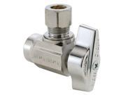 BrassCraft KTR19X C1 1 2 in Nom Sweat Inlet x 3 8 in OD Compression 1 4 Turn Angle Valve