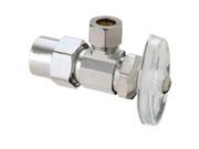 BrassCraft PR19X C1 1 2 in Nom CPVC x 3 8 in OD Compression Multi Turn Angle Valve