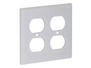 Ez Flo 62033 Standard Duplex Receptacle Wall Plate