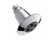 Delta 52655 1 Spray 1.5 GPM Water Efficient Shower Head in Chrome Featuring H2Okinetic