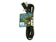 Coleman Cable COL 647575 Flat Garbage Disposal Cord 6 Ft.