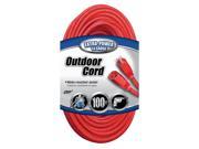 Coleman Cable COL 647235 Outdoor Round Extension Cord 14 3 100 Ft.