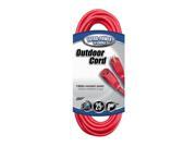 Coleman Cable COL 464898 Outdoor Round Extension Cord 14 3 25 Ft.