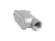 Topaz Electric 212 Conduit and Fittings Aluminum Entrance Elbow 3 4 In.