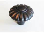 Hardware House 14 6852 1 1 4 Floral Bead Cabinet Knob Classic Bronze