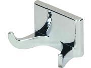 Hardware House 17 6750 Sunset Dbl Robe Hook Chrome